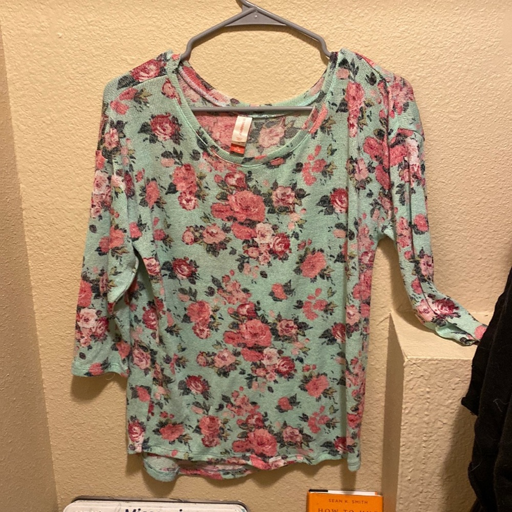 Floral woman’s shirt
